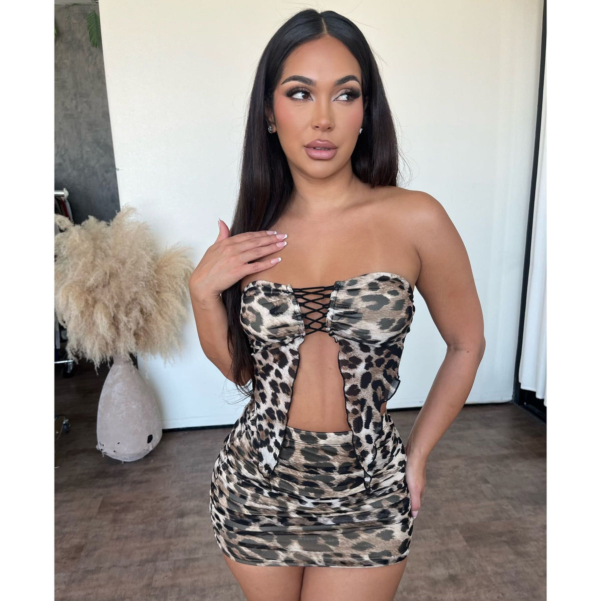 Ashley Animal Print (Brown)