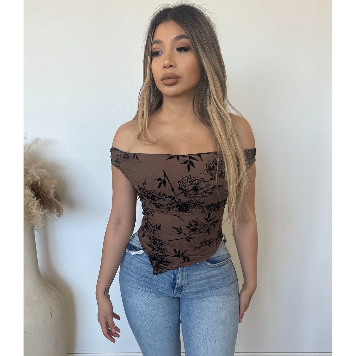 Eliana Top (Mocha)