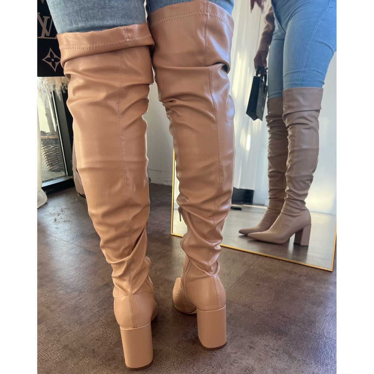 Amber Boots (Nude)