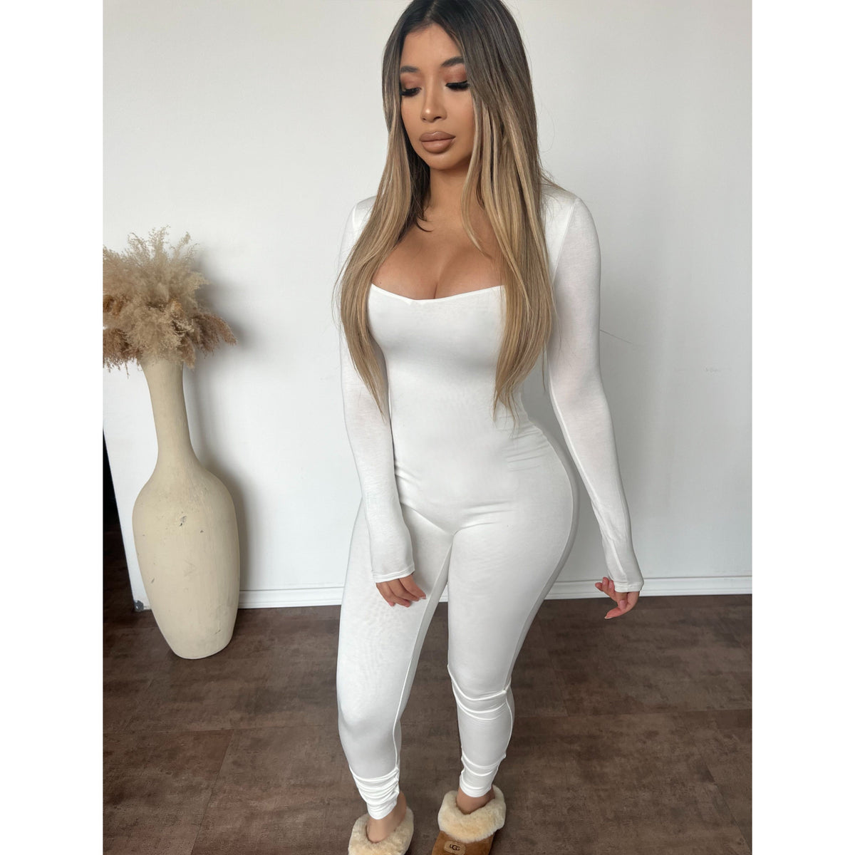 Eve Jumpsuit (Off White)